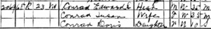 Conrads 1940 image 1 Conrads in 1940 census image 1