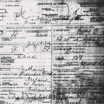 James Todd death certificate