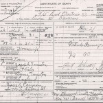 thumbnail of Anna Funston Carman death certificate