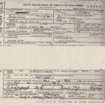thumbnail image of Mamie Ware Garrison death certificate