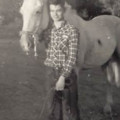 Charles Conrad & horse