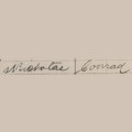 Signature of Nicholas Conrad