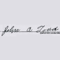 John A. Todd signature from SS-5 form, 1938