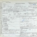 PA Death Certificate - Catharine Conrad 1910