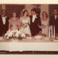 Picture at wedding reception